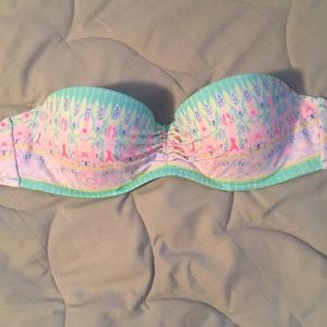 Victoria’s Secret strapless baiting suit top